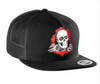 POWELL PERALTA RIPPER TRUCKER CAP - BLACK