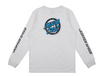 Kids Santa Cruz Rob Target Long Sleeve T Shirt - Grey