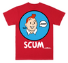 SCUM ITS TURBO TIME T-SHIRT - RED