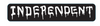 Independent Trucks Skateboard Sticker Vandal  - Black