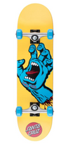 Santa Cruz Screaming Hand Complete Skateboard 7.75" - Yellow