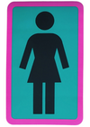 Girl Skateboard Sticker OG Decal  6" x 3.75"