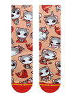 MERGE4 RYO TANIGUCHI KITTIES CLASSIC CREW SOCKS