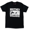 WELCOME SKATEBOARDS - BRITNEY SPEARS TILL THE WORLD ENDS T-SHIRT - BLACK