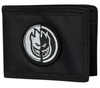 SPITFIRE - YIN YANG BI-FOLD WALLET - BLACK