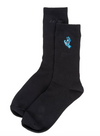 Santa Cruz Screaming Mini Hand Socks - Black