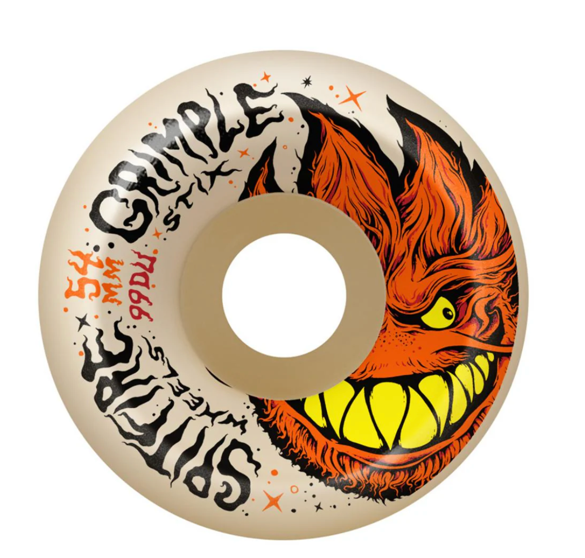 SPITFIRE X GRIMPLE 54MM FORMULA FOUR GRIMPLEHEAD LOCK IN FULL 99DU