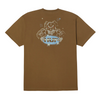 HUF DAWG T-SHIRT - MUD