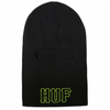 HUF VOGEL CONVERTIBLE BALACLAVA BEANIE - BLACK