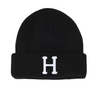 HUF VOGEL CONVERTIBLE BALACLAVA BEANIE - BLACK