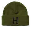 HUF VOGEL CONVERTIBLE BALACLAVA BEANIE -  PESTO