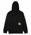 HUF THICC H PULLOVER HOODIE - BLACK