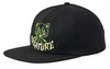 The Creeper Unstructured Creature Hat - Black