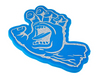 Santa Cruz Screaming Foam Hand - Blue