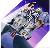 BEETLEJUICE X WELCOME - SHOWTIME ON POPSICLE - BLACK/PURPLE DIP - 8.5"