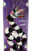 BEETLEJUICE X WELCOME - SANDWORM ON MAGIC BULLET 2.0 - PURPLE STAIN - 10.5"