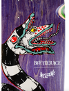 BEETLEJUICE X WELCOME - SANDWORM ON MAGIC BULLET 2.0 - PURPLE STAIN - 10.5"