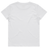 No Chaos Cloony Toons Kids Tee- White