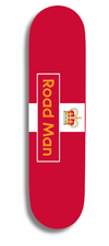 Chip Shop Goods Road Man Skateboard - Red