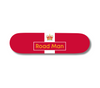 Chip Shop Goods Road Man Skateboard - Red