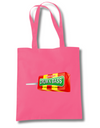 Chip Shop Goods  Drum and Bass Tote Bag - Pink