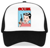 MAD SCUM CAP - BLACK / WHITE