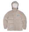 RIPNDIP INTERTWINED CORDUROY PUFFER JACKET - KHAKI