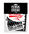 LAKAI X PUBLIC ENEMY 6 PACK STICKERS - MULTI