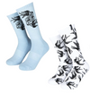 Santa Cruz Sommer Sparrow Socks (2 Pack) Crystal Blue / White