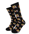 Santa Cruz Toadstool Dot  Socks - Black