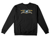 ANTI HERO EAGLE CREW SWEATER – BLACK/BLUE