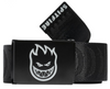 SPITFIRE BELT BIGHEAD CRESCENT JACQUARD BLACK / WHITE