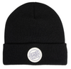 CONTOUR BUBBLE DOT BEANIE – BLACK