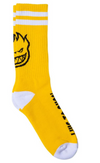 Spitfire Heads Up Socks - Yellow / Black