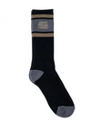 ANTIHERO BASIC PIGEON EMB SOCKS -  BLACK/BROWN/BRONZE