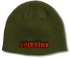 SPITFIRE BEANIE DEMONSEED SCRIPT - OLIVE