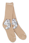 RIPNDIP LORD NERMAL SOCKS - ALMOND