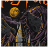 WELCOME X HARRY POTTER DEMENTOR BOXY T-SHIRT - BLACK