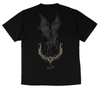HARRY POTTER X WELCOME - THESTRAL BOXY GARMENT-DYED T-SHIRT - BLACK