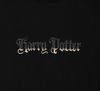 HARRY POTTER X WELCOME - THESTRAL BOXY GARMENT-DYED T-SHIRT - BLACK