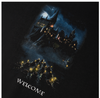HARRY POTTER X WELCOME - ARRIVAL T -SHIRT - BLACK