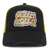 SCUM STYLE CAP - BLACK / YELLOW