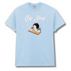 CHIP SHOP GOODS SNOW WHITE LINES T-SHIRT