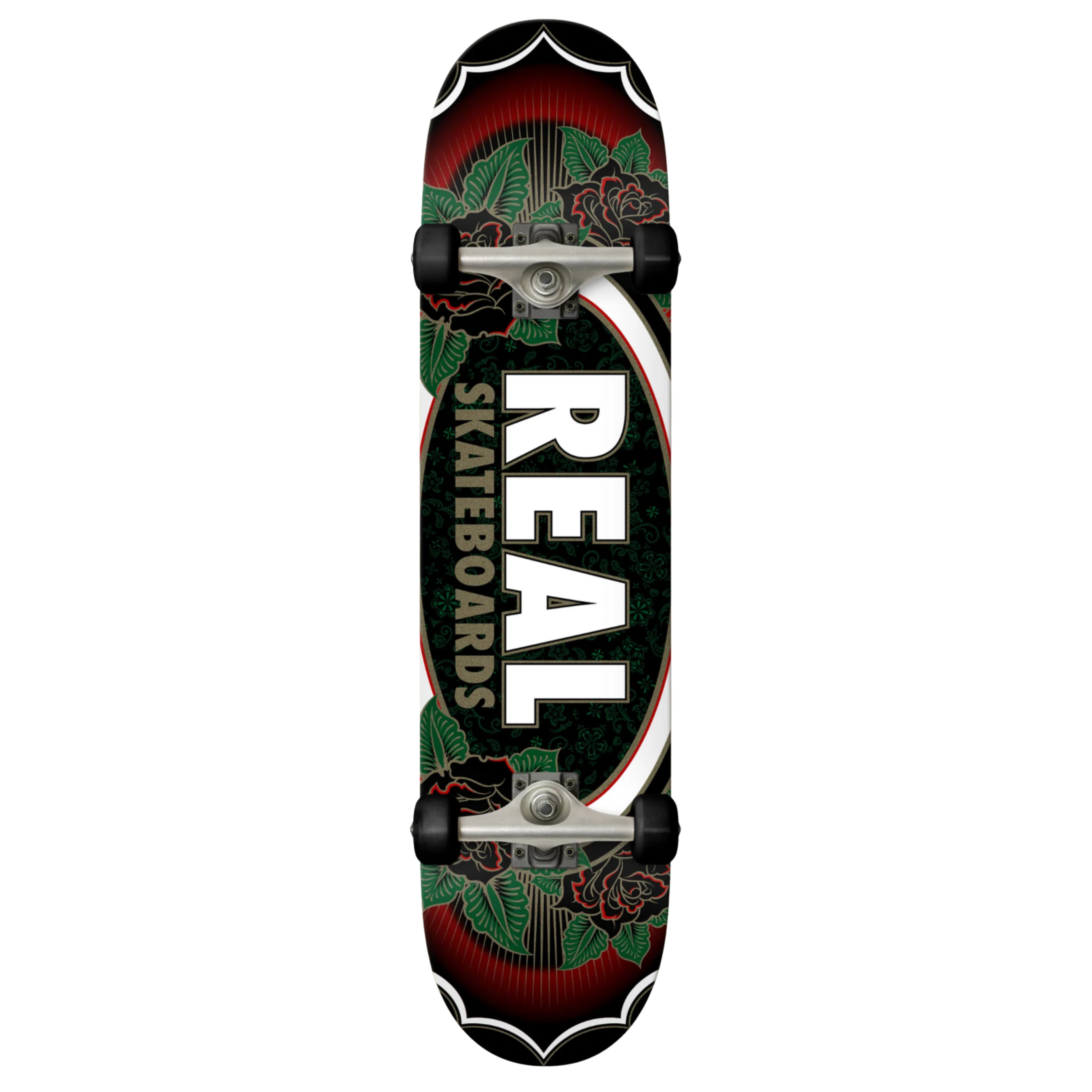 REAL 8.5 ROSE OVAL COMPLETE SKATEBOARD – No Chaos