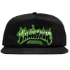 THRASHER MAGAZINE - AIRBRUSH SNAPBACK CAP - BLACK