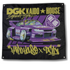 DGK X KAIDO HOUSE ROULETTE RACER BANNER