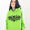 Barbed Wire Hoodie - Alien Green