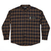 SCUM YELLOW AND BLUE LUMBERCRACK SHIRT