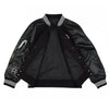 SCUM NO FRIENDS VARSITY JACKET - BLACK