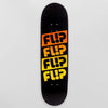 Flip Team Quattro Faded Skateboard Deck